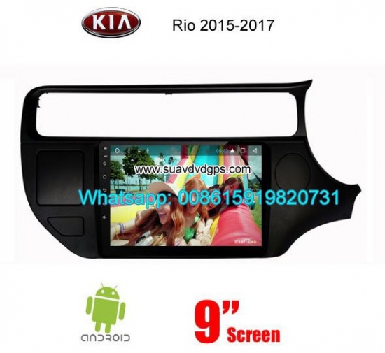 Kia Rio 2015-2017 Car Audio Radio Android GPS