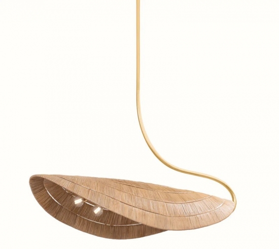 Medea Natural Rattan Pendant Light