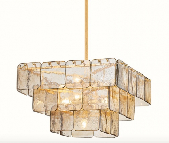 Regal Dark Champagne Chandelier